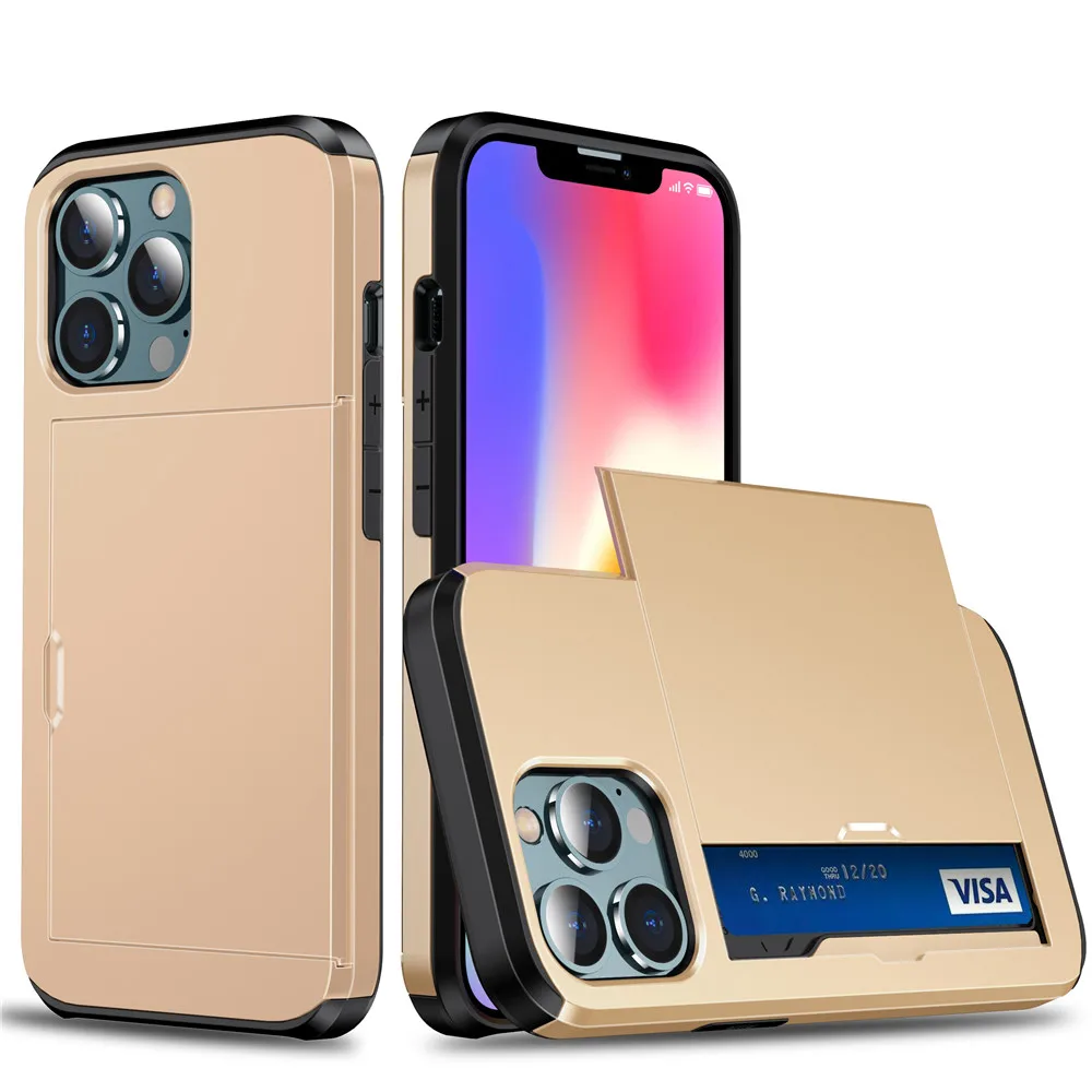 iphone 13 magnetic case Phone Case For iPhone 13 Pro 11 12 Pro Max XR X XS Max 7 8 Plus Wallet Credit Card Holder ID Slot Case Coque Funda Bumper Capa apple iphone 13 case