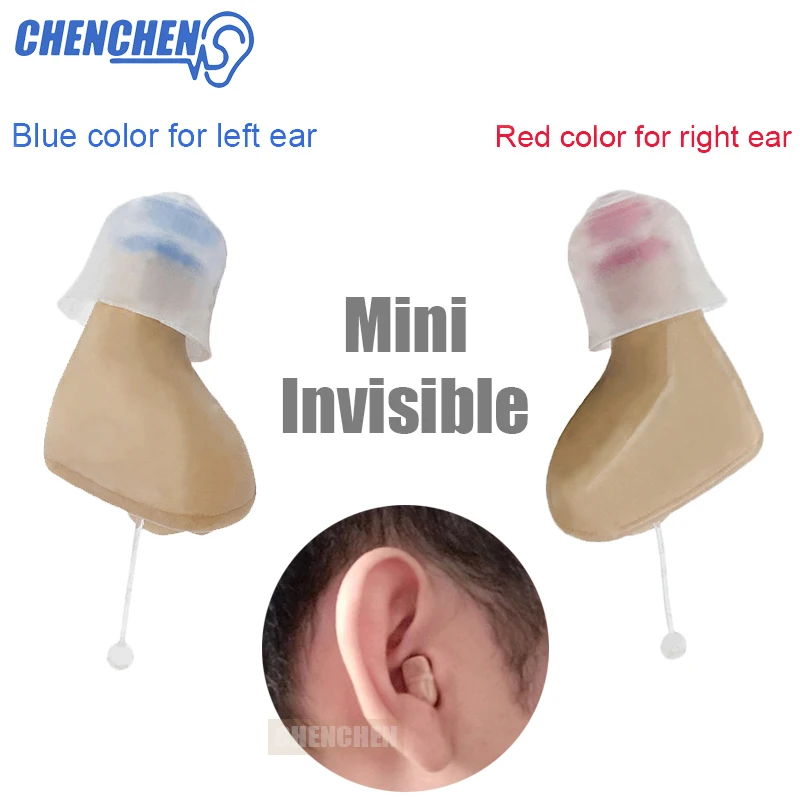 Newest CIC Digital Ear AID Sound Enhancer High-Low Tone Hearing AIDS Adjustable Invisible In The Ear Hearing AID Audifono