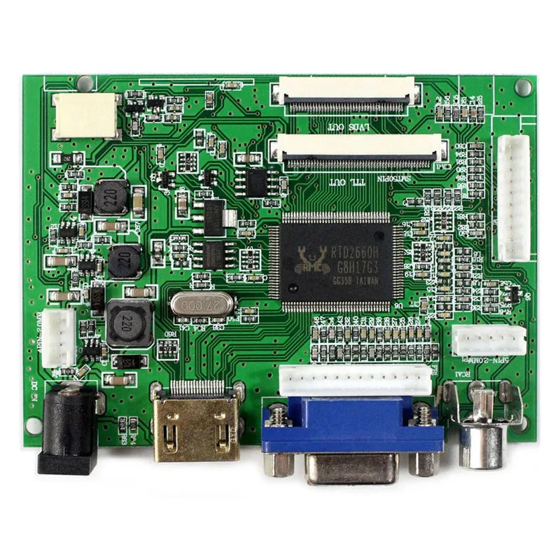 Плата драйвера для управления Latumab HDMI/VGA/AV+ " дюймовый HE080IA-01D 1024*768 ips ЖК-дисплей высокой четкости для Raspberry Pi