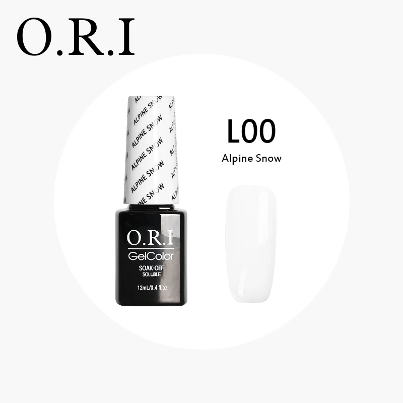 L00 O.R.I 1 шт. Гель-лак для ногтей 12 мл Гибридный лак для ногтей Полупостоянный УФ-гель для ногтей Набор для маникюра Гель-лак - Цвет: L00