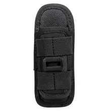 Tactical Flashlight Pouch Holster with360 Degrees Rotatable Torch Pouch for Hunting Lighting Camping Outdoor Sport Working