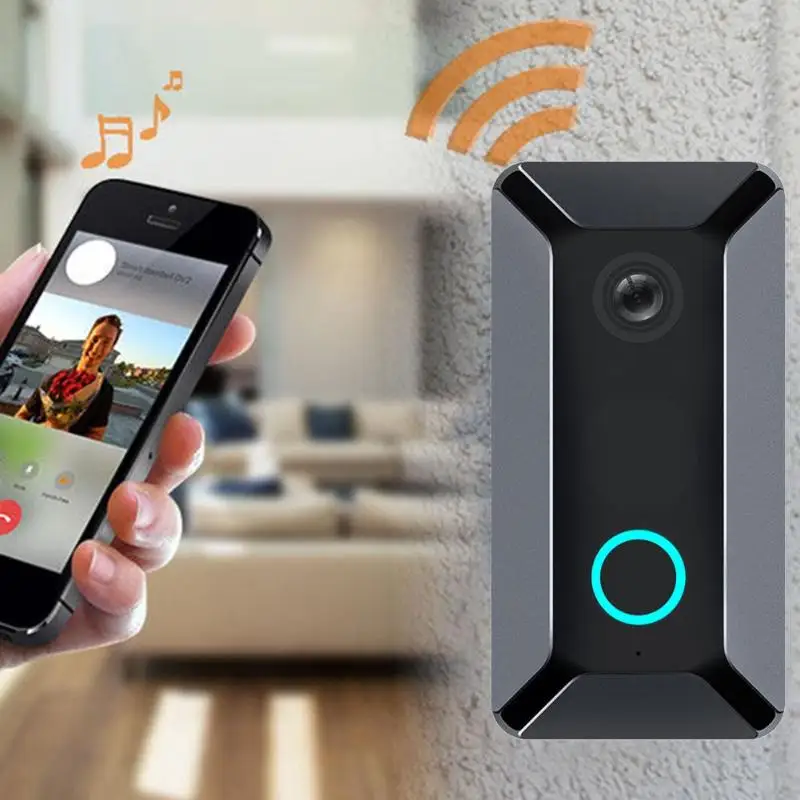 

V6 720P Smart Wireless Doorbell Video Intercom Night Vision Security Ring