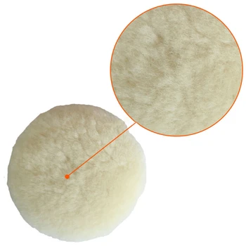 

Replacement Polishing Pads Set Accessories Detailing 4Pcs White Buffing
