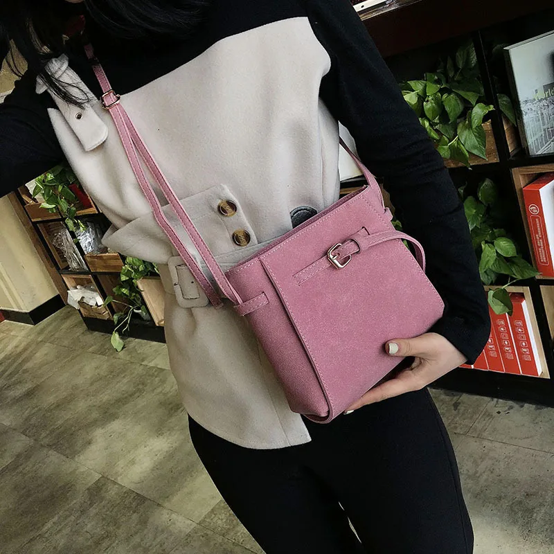 

2018 New Style Retro Korean-style Versatile Dull Polish Square Sling Bag MORI Series One-Shoulder Oblique WOMEN'S Bag