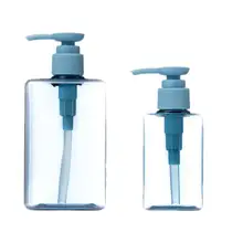 2 шт Бутылочки для лосьона небесно-голубые Пластиковые Многоразовые пустые бутылочки для туалетных принадлежностей контейнер для жидкости контейнеры для эмульсии