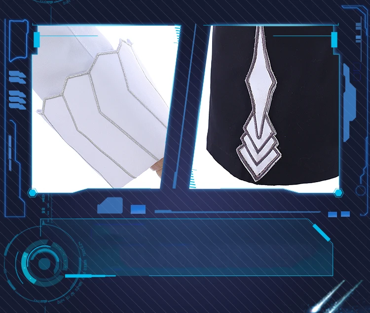 Аниме! Honkai Impact 3 версия Fu Hua Night Squire Battlesuit Готическая униформа косплей костюм унисекс костюмы на Хэллоуин