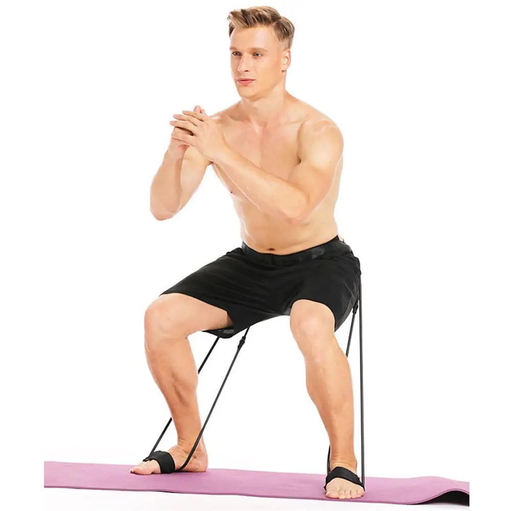 

Butt Training Band Fitness Resistance Bands Adjustable Waist Belt Pedal Exerciser for Glutes Legs Muscle Workout Crossfit