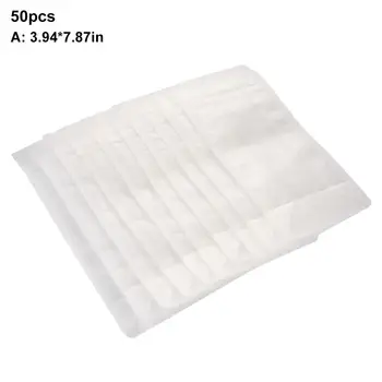 

50PCS Ziplock Bags Food Storage Fresh-keeping Transparent Package Pouch for Jewelry Store Candy Shop