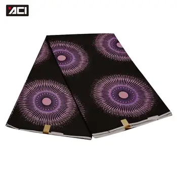 

ACI Veritable Wax African Ankara Fabrics 6 Yards Tissu Africain Ankara Fabric African Real Wax Prints Nigeria Wax Batik For Lady