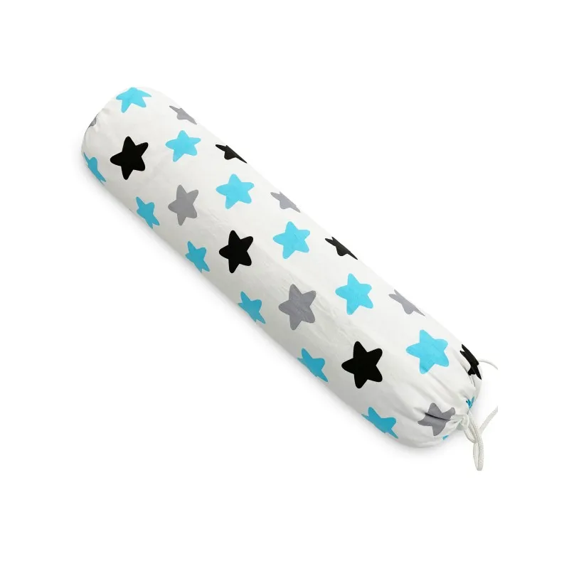 Бортик в кроватку СherryMom &quotRoller" Blue Black | Мать и ребенок
