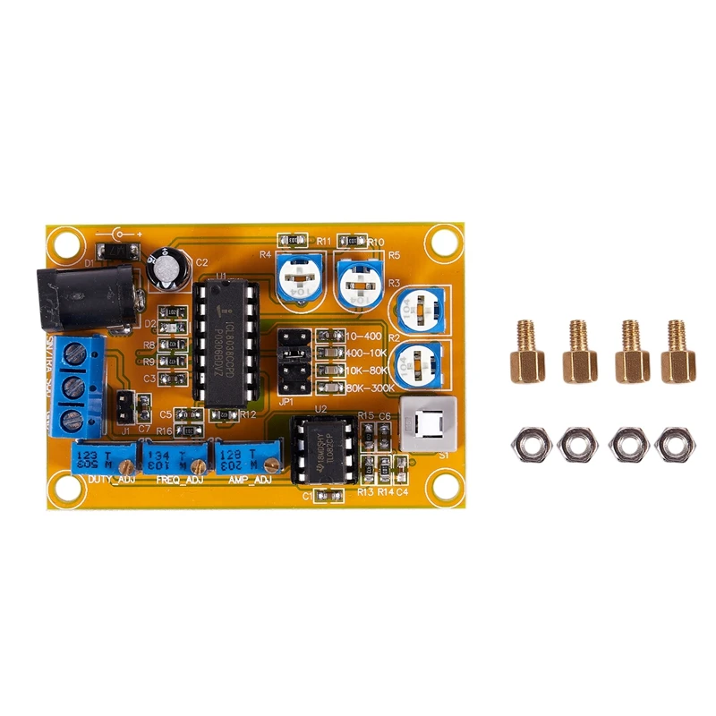 ICL8038 DDS модуль генератора сигналов синусоидальный квадратный выход волны