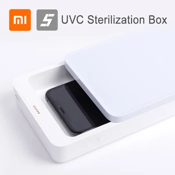 

Xiaomi FIVE UVC-LED Multifunctional Sterilizing Box Wireless Fast Charger Mobile Phone sterilization Cosmetic Disinfection Box