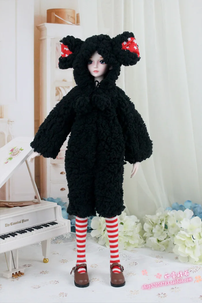 1/6 1/4 BJD аксессуары для одежды кукла милая Пижама накидка+ носки для BJD/SD yosd MSD, не включая куклу, парик и другие E2544