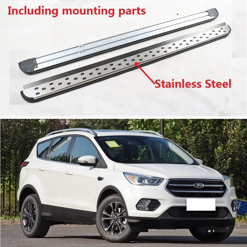 Дизайн для Ford Escape 2012 2013 Беговая доска боковой шаг Nerf бар педаль