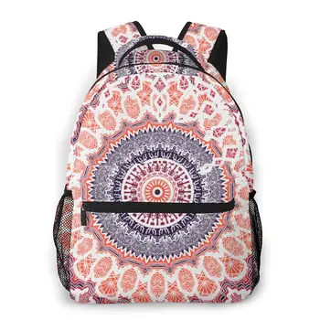 

Women Backpack Kids School Bag for Teenage Girls Arabic Indian Mandala Female Laptop Notebook Bagpack Travel Back Pack 2020