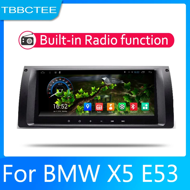 Автомобильная система Android 1080P IPS ЖК экран для BMW X5 E53 1999 ~ 2006 автомобильный