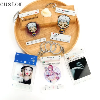 

Custom Music Spotify Code Keychain Heart Shape for Couple Lovers Key Chains Keyring Personalized Song Code Jewelry