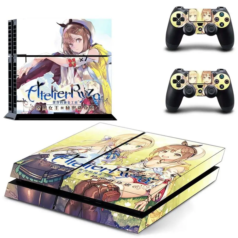 GYTM2810 Ателье Ryza PS4 наклейка s Play station 4 кожа наклейки для playstation 4 PS4 консоли и контроллера Скины Виниловые - Цвет: GYTM2810