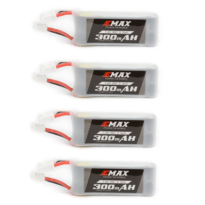 Emax TinyhawkS запасная часть 2S 7 4 V 300mAh 35C литий-полимерная батарея для