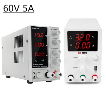 

New High-precision Dc Lab Switching Power Supply Adjustable 60V 5A Bench Source Digital Voltage And Current Regulator