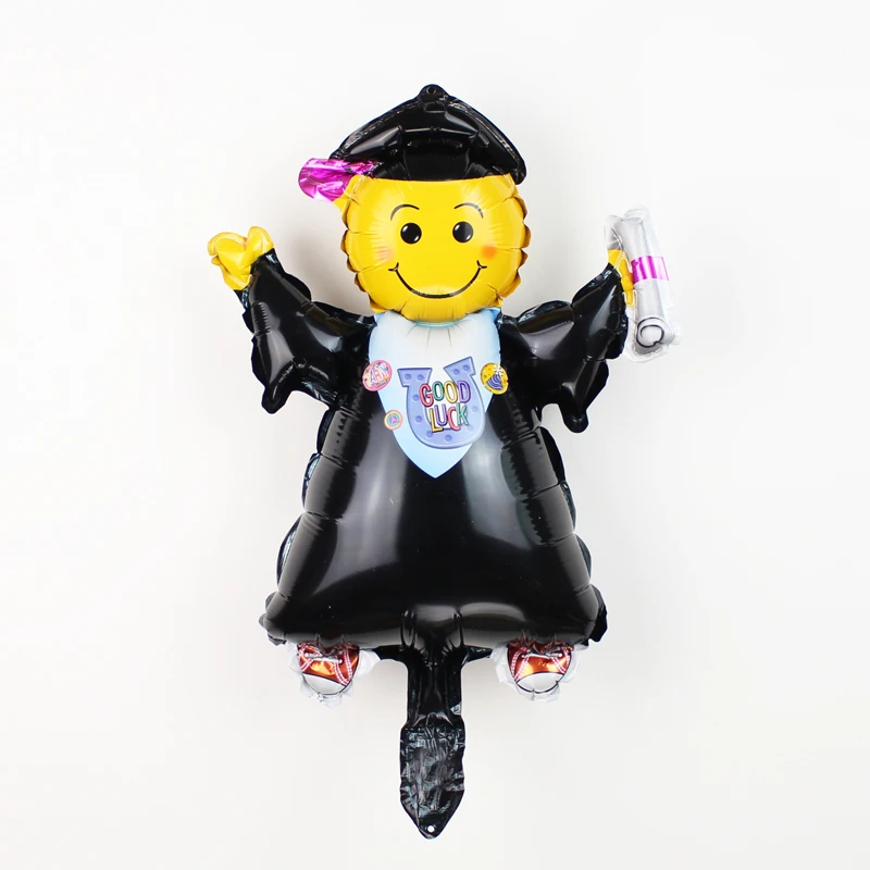 Mini size 4 шт./компл. мини сова украшения фольги Воздушные шары Выпускной фольги Гелий воздушный шар DR. Студенческом Официальные Вечерние украшения детские игрушки - Цвет: Mini size