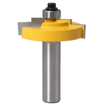 

8/12mm Shank Stepped Rabbet Router Bit Door Window Frame Molding Flash Trimmer