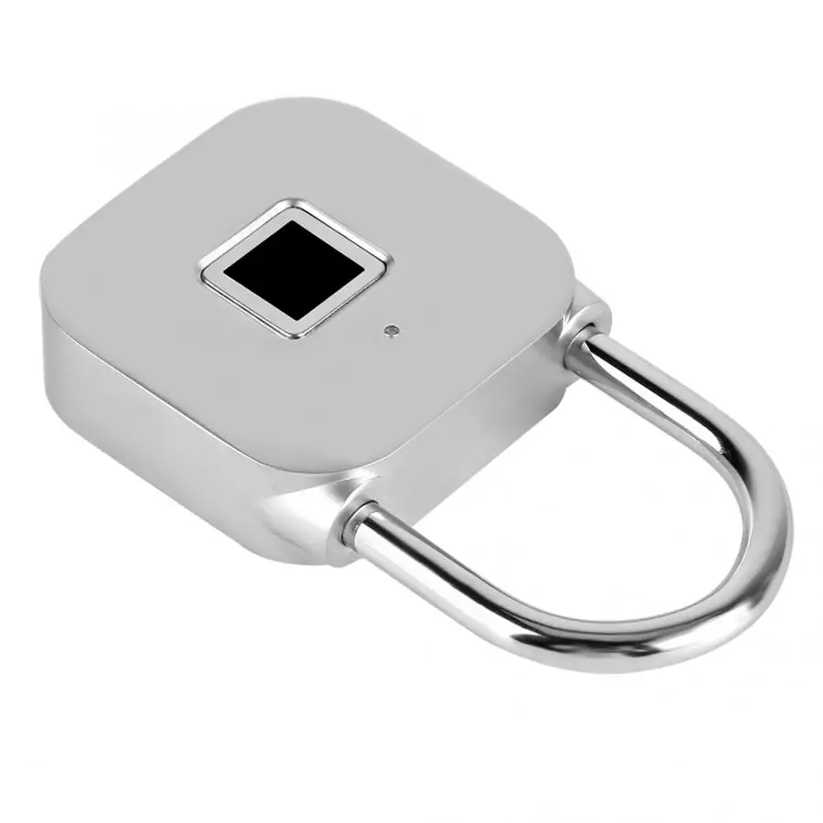 Замок отпечатков пальцев мини Водонепроницаемый USB зарядка Противоугонная без ключа шкаф электронный замок