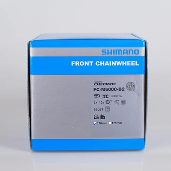 

shimano DEORE M6000 crankset 20 Speed bike bicycle mtb crankset Bottom Bracket 36-26T 170mm