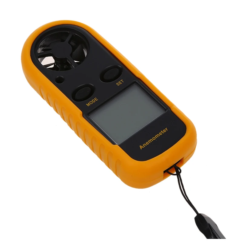 Handheld Digital LCD Wind Speed Meter Thermometer Anemometer for Surf Sailing