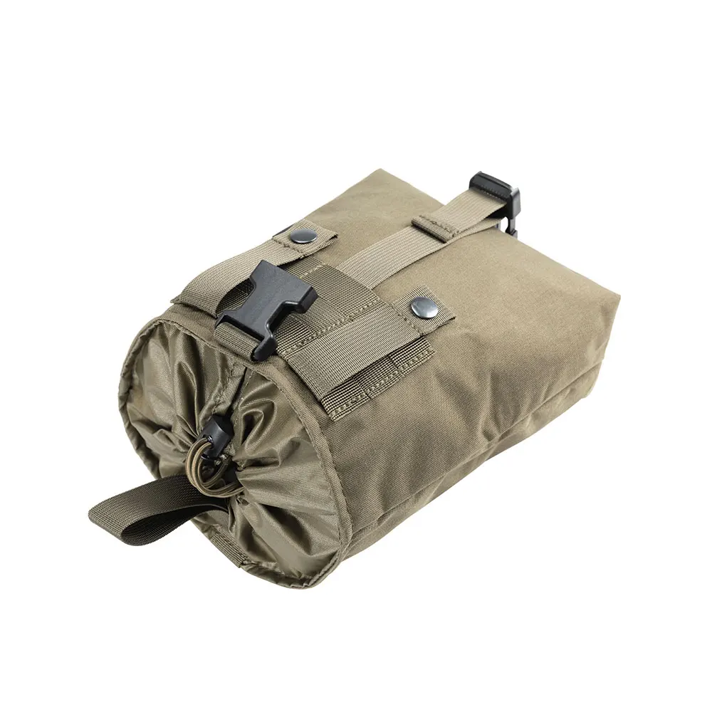 Отличная Элитная тактическая сумка-бизань Molle Recycle Pouch портативная складная сумка для хранения на открытом воздухе охотничья военная техника