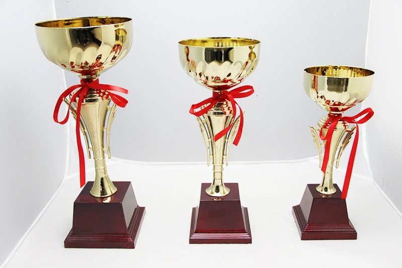 Golden Trophy Cup for Competition Sports Game Winner