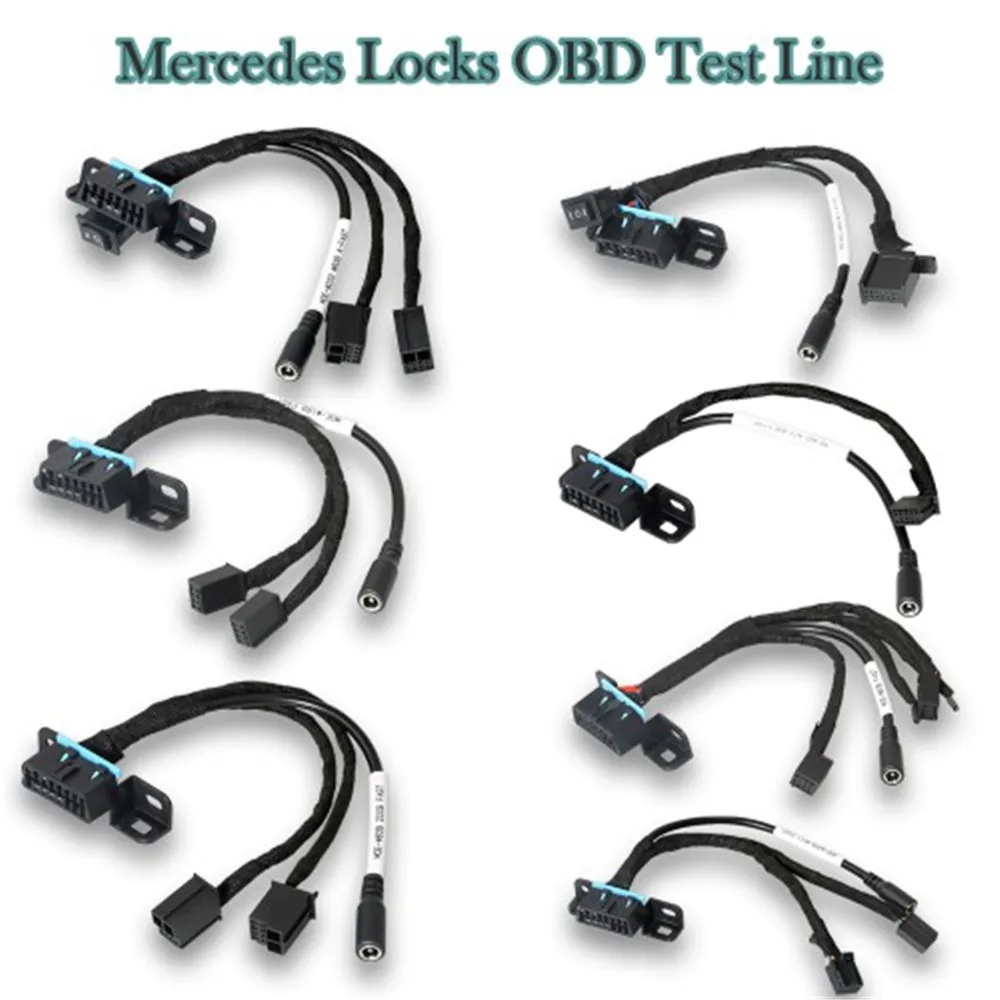 

MB All EZS Bench Locks OBD Test Cable for W209/W211/W906/W169/W208/W202/W210/W639 Work with VVDI MB BGA Tool