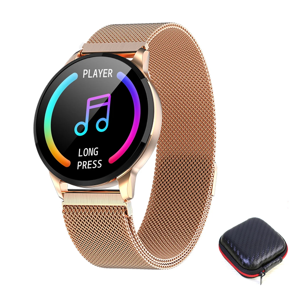 

Y16 Smart Watch For Andriod IOS 1.33' Full Touch Screen IP67 Waterproof Fitness Tracker Bracelet Women Full Metal Unibod gift