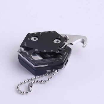 

Multifunctional Gadget Lightweight Foldable Outdoor Camping Travel Hiking Accessories Mini Coin Screwdriver Mini Coin Wrench