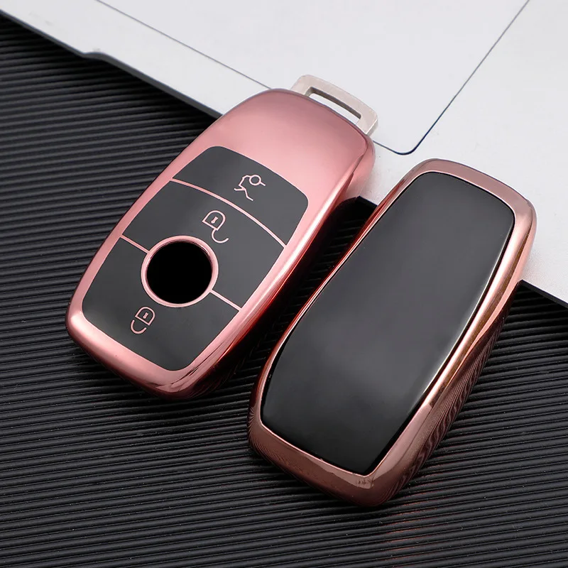 Custodia per Chiave/telecomando per Mercedes Benz classe E S GLE A220 W213 E200 E300 E220 E320 E260 E43 accessori Shell - Ha2c25cf92bd44a639be92293fbf0a0d6r