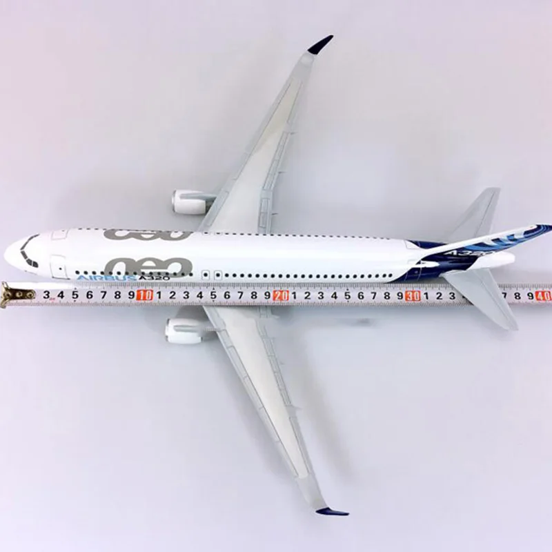 36 см отлитая модель самолета игрушки 1/100 масштаб Airbus A320NEO самолет модель самолета самолет сплав подарки самолет для детей коллекционная