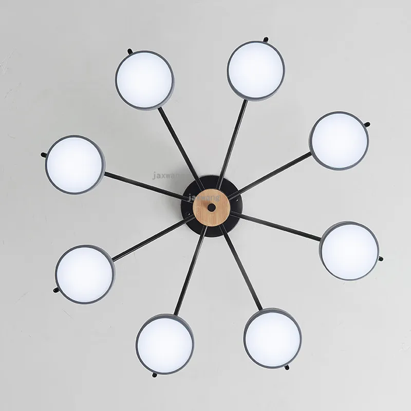 Nordic Deco Acrylic Ceiling Lights Modern LED Bedroom Light Fixtures Hanging Ceiling Lamps Living Room Macaron Ceiling Lighting