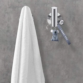 

Bathroom Towel Hooks, Coat/Robe Clothes Hooks, SUS 304 Stainless Steel Wall Hook Heavy Duty for Bedroom,Kitchen,Restroom,Bathroo