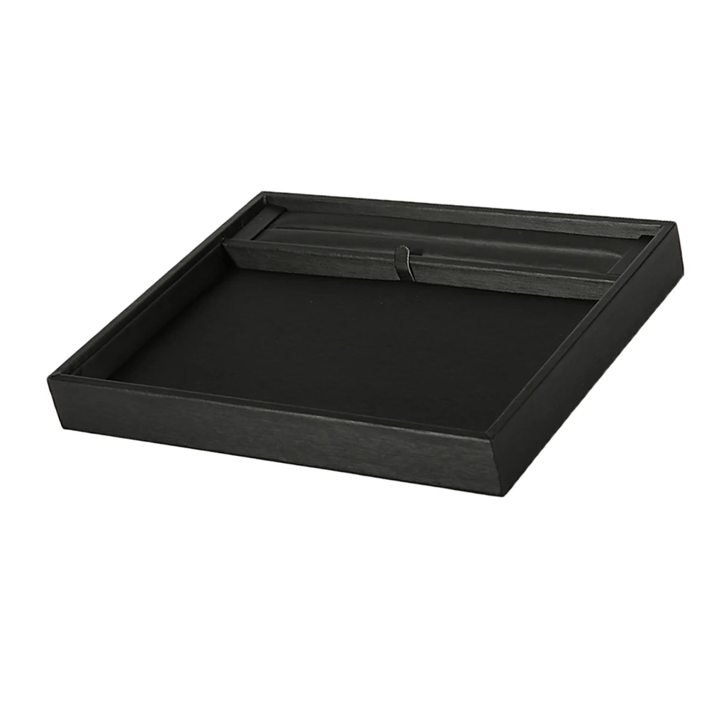 2019 Pu Jewelry Display Case Organizer Tray Box Storage With