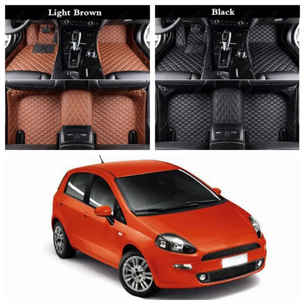 Автомобильные коврики для Fiat Ottimo Linea Freemont Bravo 500 Пользовательские Коврики авто