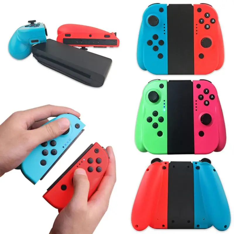 

NS Wireless Somatosensory Bluetooth Grip for Switch NS Small Left Right Horizontal Handle Joy-With Game Handle switch controller