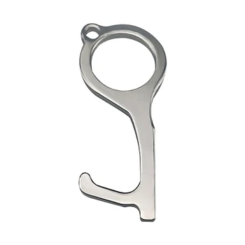 

Avoid Contacting Accessories Products Non-Contact Metal Door Opener Hygienic Touchless Elevator Button Press Tools