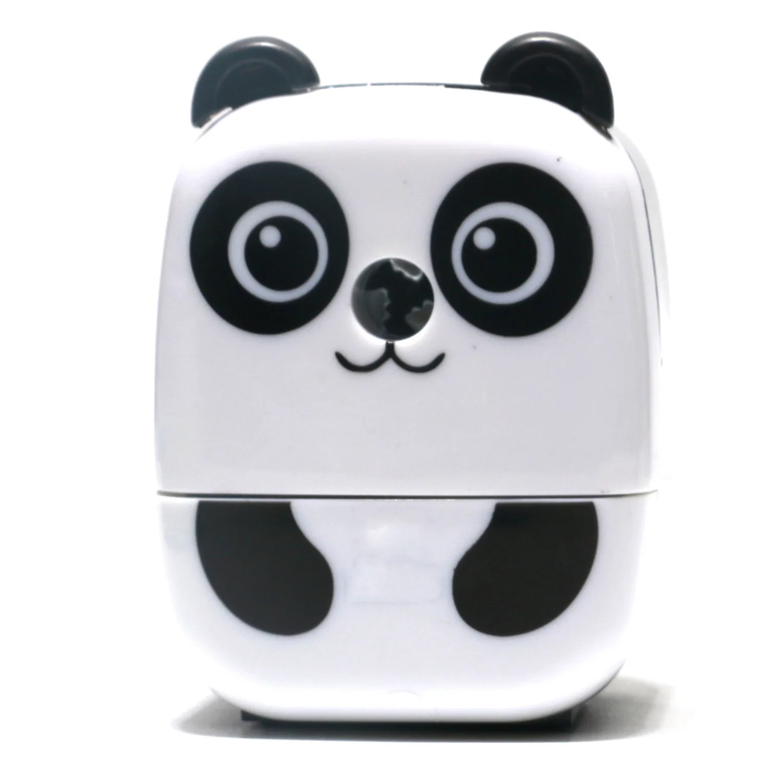 Panda Black Мультяшная Милая Студенческая ручная точилка для карандашей настольная точилка для карандаша ручная офисная школьная принадлежности стационарные детские подарки - Цвет: Panda Black