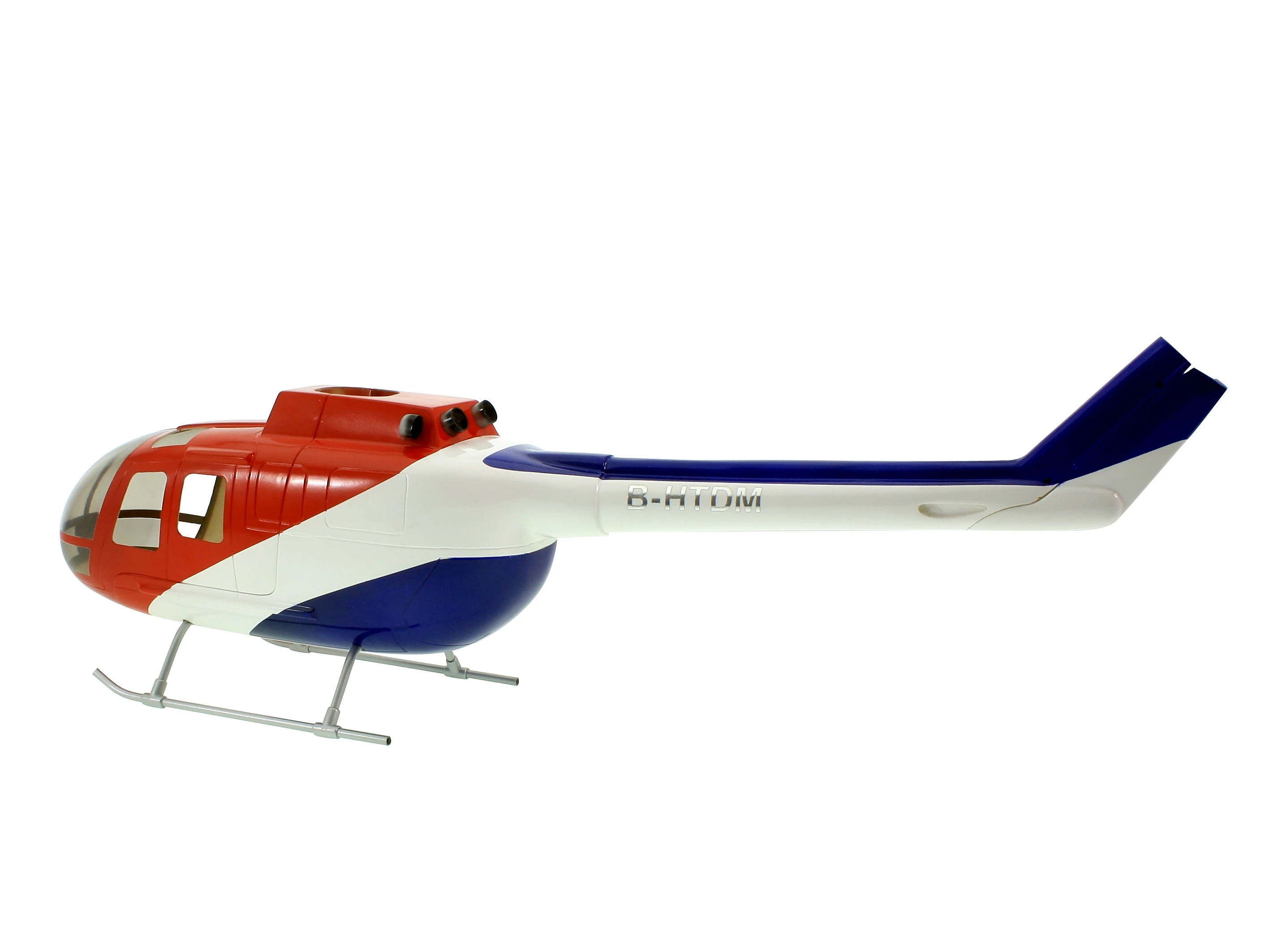 Корпус из стекловолокна РАЗМЕРА 450 для вертолета MBB BO 105|Радиоуправляемые