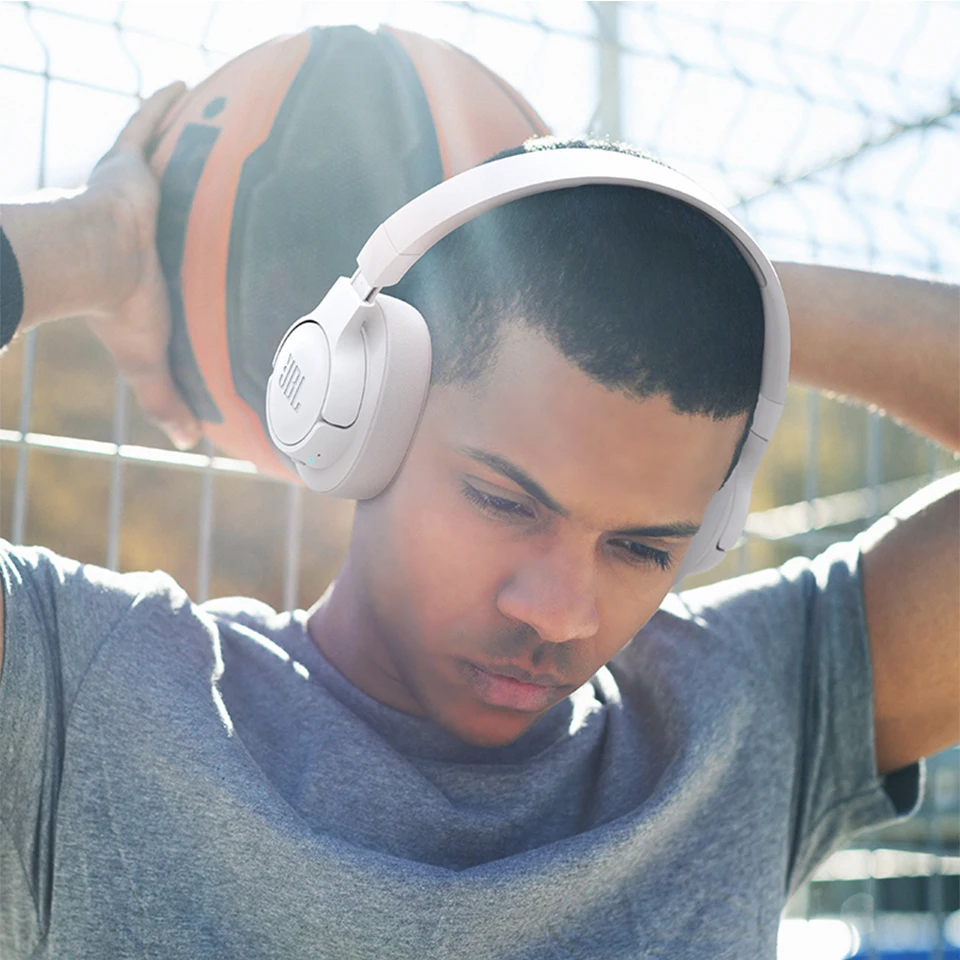 JBL TUNE 700BT Wireless Bluetooth Headphones Pure Bass Earphone Gaming Sports Headset Multi Point Connection Handsfree with Mic