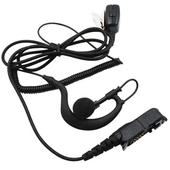 

Telescopic Cord Ear Hook Earpiece Walkie Talkie Ear Hook Headset Earpiece For Motorola Xir P6600 P6620 XPR3300