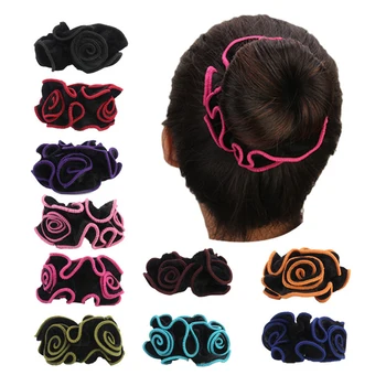 

10x Hair Scrunchies Mixed Color Rubber Hair Band Stretchable Hair Ties Ropes
