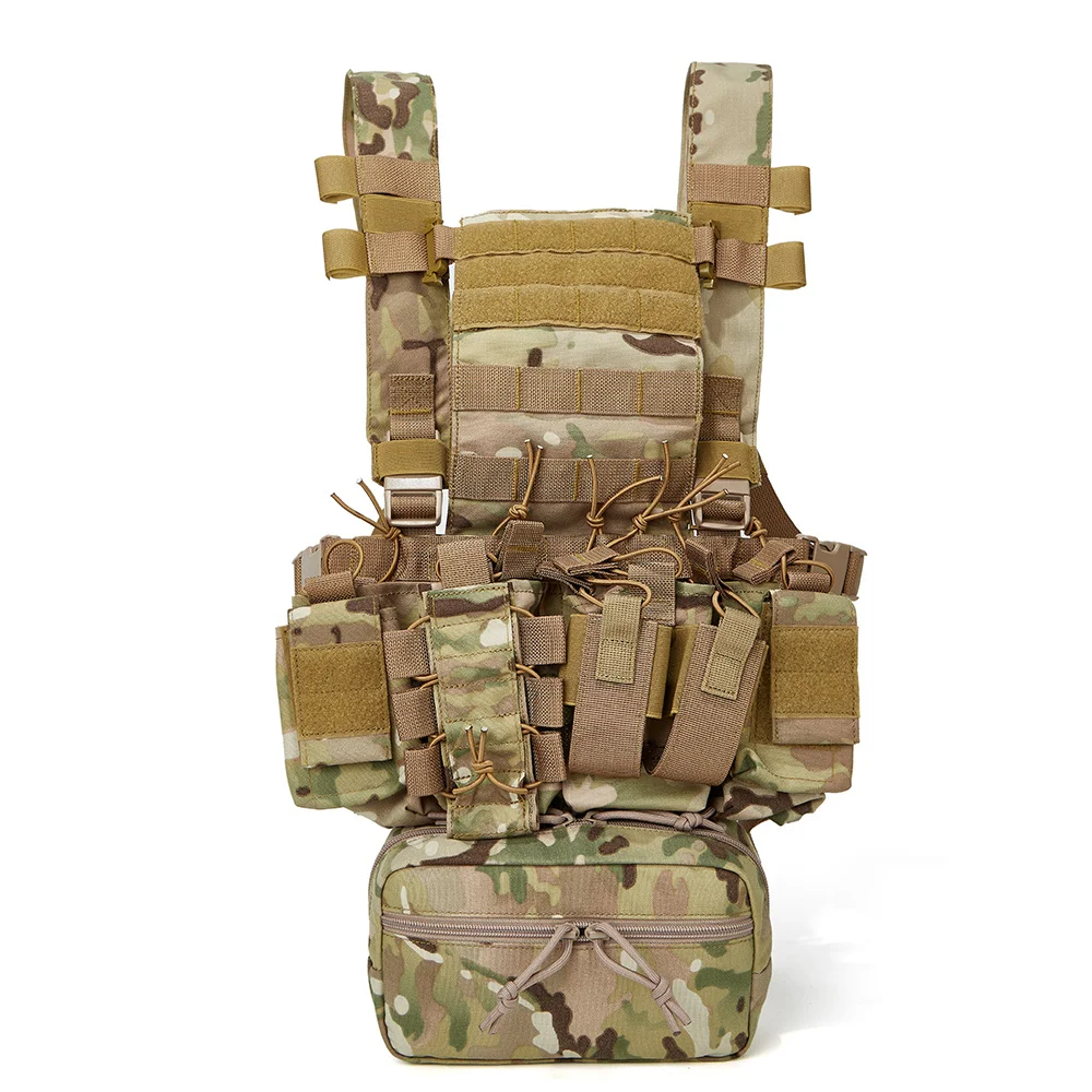 Tático d3 colete de peito equipamento militar