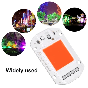 

AC220V 50W 6040 COB Chip Light Source Fits for DIY LED Spotlight Floodlight Lamp Red Flood Light Spotlight