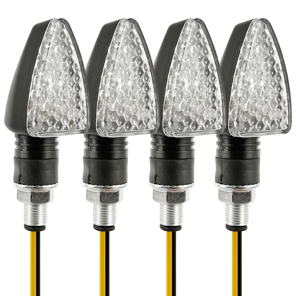 4 шт. классические 12v Универсальный мотоцикл указатель поворота светодиодный сигнальный светильник индикатор светильник вспышки Аксессуары для мотоциклов
